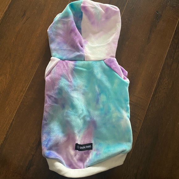 SPARK PAWS NWT Tie-dye Hoodie - Picture 2 of 6